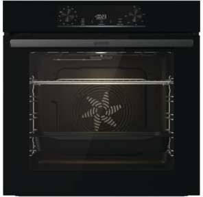 Духовой шкаф Электрический Gorenje BO6735E02BK черный / нержавеющая сталь
