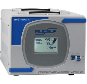 Rucelf SDF.II-12000-L Стабилизатор напряжения 12кВА однофазный белый