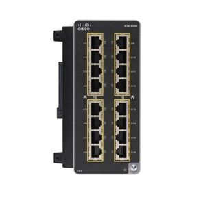 Catalyst IE3300 with 16 GE PoE / PoE+ Copper,  Expansion Module