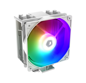Устройство охлаждения (кулер) ID-Cooling SE-214-XT ARGB WHITE Soc-AM4 / 1151 / 1200 / 1700 4-pin 14-31dB Al+Cu 180W 850gr LED Ret