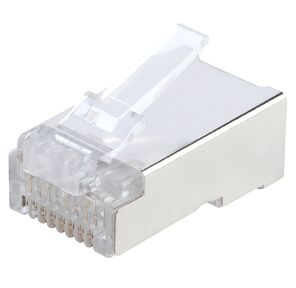 Hyperline PLUG-8P8C-U-C6-SH-100 Разъем RJ-45 (8P8C) под витую пару,  категория 6  (50