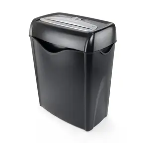 ГЕЛЕОС Уничтожитель документов УД15-2  DIN P-2  (2 ур-нь секр.),  фрагмент 5, 9мм,     13 лист  (70г / м2),  пл. карты / скобы,  15 литров