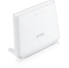 Wi-Fi роутер VDSL2 / ADSL2+ Zyxel DX3301-T0,  2xWAN  (GE RJ-45 и RJ-11),  Annex A,  profile 35b,  802.11a / b / g / n / ac / ax  (600+1200 Мбит / с),  EasyMesh,  4xLAN GE,  2xFXS,  1xUSB2.0