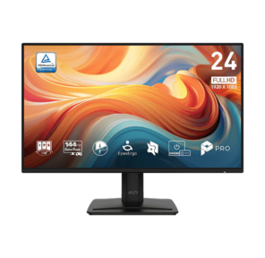 Монитор 23.8" MSI PRO MP242A E2 Black  (IPS,  1920x1080,  D-Sub+HDMI+DP,  1 ms,  178° / 178°,  300 cd / m,  1500:1  (100M:1),  120Hz,  MM)