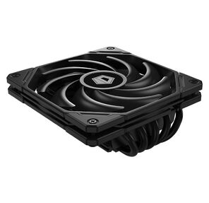 ID-COOLING IS-50X V3 LGA1700 / 1200 / 115X / AM5 / AM4 низкопрофильный высота 56mm  (27шт / кор,  TDP 130W,  PWM,  5 тепл.трубки прямого контакта,  FAN 120mm,  черный) BOX