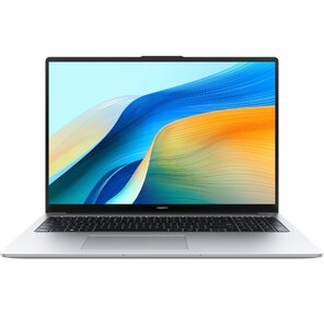 Ноутбук Huawei MateBook D 16 MCLG-X MitchellG-W5651 Core i5 13420H 16Gb SSD512Gb Intel UHD Graphics 16" IPS  (1920x1200) без ОС silver WiFi BT Cam  (53014QLA)