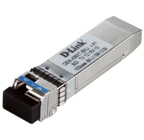 D-Link 436XT-BXU / 40KM / A1A,  WDM SFP+ Transceiver with 1 10GBase-LR port.Up to 20km,  single-mode Fiber,  Simplex LC connector,  Transmitting and Receiving wavelength: TX-1270nm,  RX-1330nm,  3.3V power.