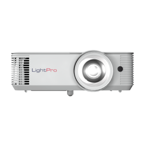 Проектор InFocus [IN0026ST] DLP,  WXGA,  3800 lm,  30 000:1,  0.52:1,  2xHDMI 1.4,  VGA in / out,  S-Video,  3.5mm in / out,  USB-A,  RS-232,  лампа 15 000ч. (ECO mode),  10W,  27дБ,  2, 9 кг,  БЕЛЫЙ