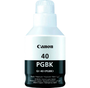 Картридж струйный Canon GI-40 BK 3385C001 черный  (170мл) для Canon Pixma G5040 / G6040