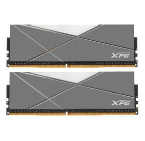 Модуль памяти ADATA XPG SPECTRIX D60G RGB DDR4 Общий объём памяти 16Гб Module capacity 8Гб Количество 2 4133 МГц Множитель частоты шины 19 1.4 В RGB серый AX4U41338G19J-DGM50X