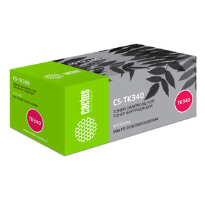 Cactus CS-TK340 Тонер Картридж черный для Kyocera Mita FS 2020 / 2020D / 2020DN  (12000стр.)