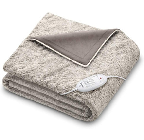 Электрическое одеяло Beurer HD75 Cosy Nordic 100Вт коричневый  (421.03)