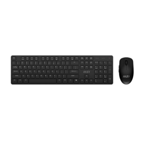 Клавиатура и мышь Keyboard and Mouse MSI K200 Combo,  Wireless,  Black