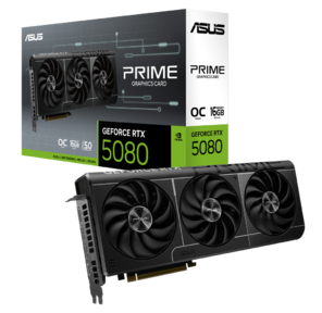 ASUS PRIME-RTX5080-O16G /  / RTX5080, HDMI, DP*3, 16G, D7; 90YV0LX0-M0NA00