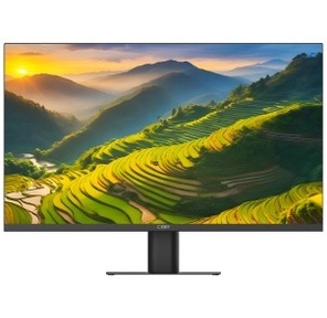 CBR LCD Монитор 27" MF-2706 безрамочный,  IPS,  FHD 1920x1080,  75Гц,  1*HDMI,  1*VGA,  FreeSync,  черный,  кабели 1* HDMI+1*VGA1.5м в комплекте [LCD-MF2706-OPC]