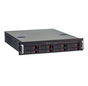 Exegate EX281232RUS Серверный корпус ExeGate Pro 2U550-HS08 <RM 19",   высота 2U,  глубина 550,  без БП,  8xHotSwap,  USB>