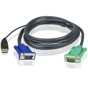 Aten 2L-5202U CABLE HD15M / USB A (M)--SPHD15M (G) 1.8m