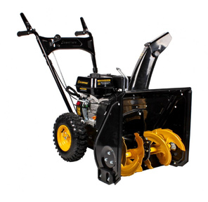 CHAMPION Снегоуборщик ST553 { 5, 5лс 53см 4F / 1R колеса 3, 6л 56, 5кг руч.стартер }