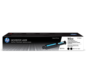 HP Neverstop W1103AD Заправочный контейнер для принтера,  тип 103A,  черный,   (на 2x2500стр.)