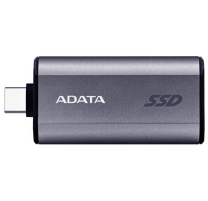 Твердотельный диск A-DATA External SC750 серый SC750-500G-CCBK 500GB USB 3.2 Gen 2 Type-C,  [R / W -1050 / 1000 MB / s]