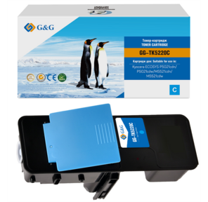 G&G toner cartridge for Kyocera P5021cdn / P5021cdw / M5521cdn / M5521cdw 1 200 pages TK-5220C 1T02R9CNL1