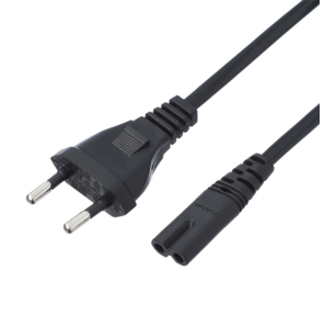 Кабель питания GoPower евровилка-C7  (2-pin) 1.8м ПВХ 0.75мм черный  (1 / 300)