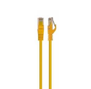 Патч-корд UTP Cablexpert кат.6,  0.5м,  литой,  многожильный  (жёлтый)