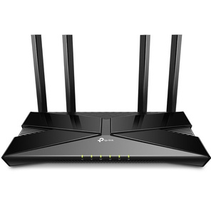 Роутер TP-Link Archer AX10,  AX1500 Wi Fi 6,  до 300 Мбит / с на 2, 4 ГГц + до 1201 Мбит / с на 5 ГГц,  4 антенны,  1 гигабитный порт WAN + 4 гигабитных порта LAN