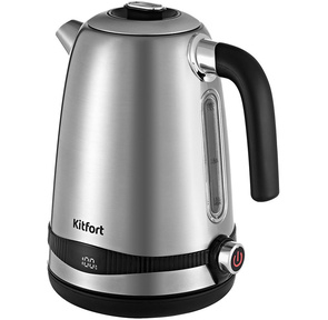 Чайник электрический Kitfort KT-6121-5 1.7л. 2200Вт серебристый  (корпус: нержавеющая сталь / пластик)