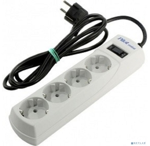 ZIS Сетевой фильтр Pilot mini {4 розетки,  с заземлением} 1.8 м