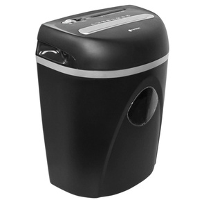 Шредер Heleos УП23-4 черный  (секр.P-4) фрагменты 13лист. 23лтр. скрепки скобы пл.карты CD