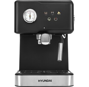 Кофеварка рожковая Hyundai HEM-4204 1000Вт черный