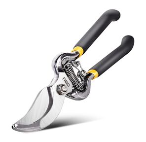 Секатор Deli DL2778 Размер 210 мм. Макс диаметр резки 10 мм. Сталь 55С. Термообработанная поверхность. Ручка из ПВХ.