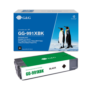 Cartridge G&G 991X for PageWide Managed,  black  (20 000)