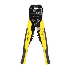 Инструмент многофункциональный для зачистки проводов  (стриппер) 3-в-1 Deli DL2018  175мм,  диапазон зачистки 0, 6-2, 6 мм,  пружина с автоматическим возвратом