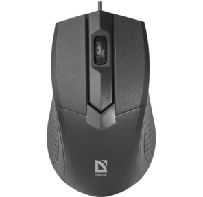 Defender Optimum MB-270 черный [52270] {Проводная оптическая мышь,  3 кнопки, 1000 dpi}