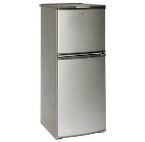 Двухкамерный холодильник с верхней морозильной камерой B-M153 Бирюса Металлик 230 / 160 / 70л