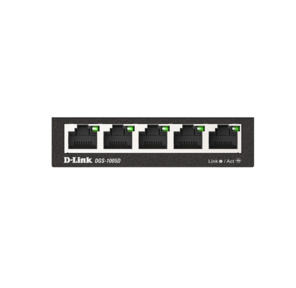 D-Link DGS-1005D / R1A Неуправляемый коммутатор с 5 портами 10 / 100 / 1000Base-T