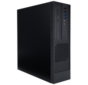 Slim Case InWin CK709BL U3*2+U2*2+A (HD)+FAN+ intrusion switch  (без блока питания)