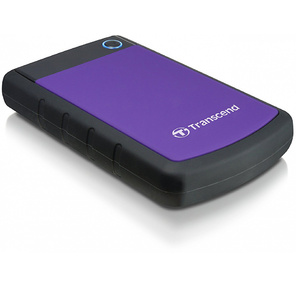 Transcend TS4TSJ25H3P 4Tb,  2.5",  USB 3.0,  противоударный,  фиолетово-черный
