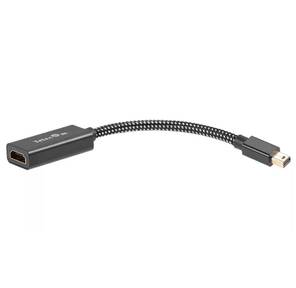 Адаптер miniDP-M --> HDMI-F 4K@120Hz,  8K@30Hz,  оплетка,  0.15м Telecom  (TA663)