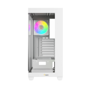 корпус Ocypus Gamma C72 WH ARGB,  ATX,  USB3.0*1+USB2.0*2,  SIDE 3x120mm ARGB,  REAR 1x120mm ARGB