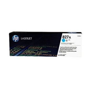 Тонер Картридж HP CF301AC голубой для HP Color LaserJet Enterprise M880 827A  (в технологической упаковке)