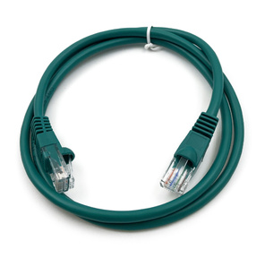 Патч-корд Buro UTP 4 пары cat5E CCA molded 1м зеленый RJ-45  (m)-RJ-45  (m)