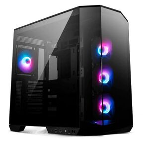 Корпус MSI MAG Pano 100R PZ ,  Mid Tower,  ATX,  2xUSB 3.2 Gen 1,  1xUSB 3.2 Gen2 Type-C,  3x120mm ARGB Reverse Blade Fan,  1x120mm ARGB Fan,  ARGB+PWM Control Board, Tempered Glass Window,  Brown Box