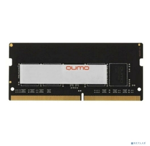 Модуль памяти SO-DIMM DDR-4 8GB QUMO 3200MHz PC-25600 512x8 CL22 Dual Rank Retail  (QUM4S-8G3200C22)