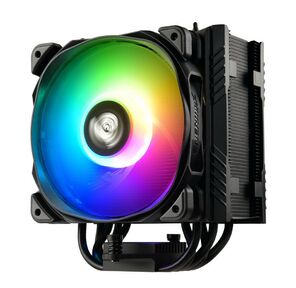 Вентилятор Enermax ETS-T50A-BK-ARGB Universal,  TDP 230W,  500;1600 RPM,  23.81;71.32CFM,  14;24dB (A),  BLACK,  ARGB,  RTL {8}  (724199)