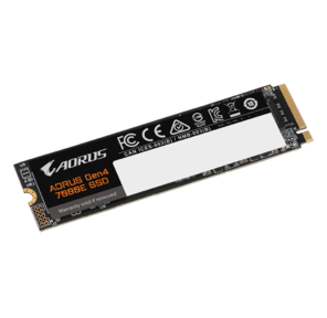 Твердотельный накопитель SSD AORUS M.2 2280 4TB AORUS 7000E Client SSD PCIe Gen4x4 with NVMe,  7100 / 6500,  MTBF 1.6M,  3D TLC NAND,  3000TBW,  0, 41DWPD,  RTL