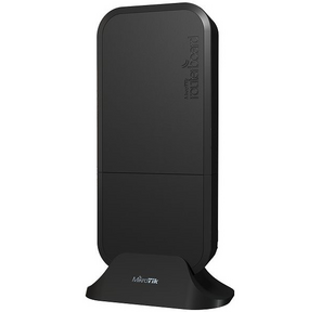 Точка доступа MikroTik wAP ac with 4 cores x 710MHz CPU,  128MB RAM,  2x Gbit LAN,  built-in 2.4Ghz 802.11b / g / n Dual Chain wireless,  built-in 5GHz 802.11an / ac Dual Chain wireless,  RouterOS L4,  black outdoor enclosure