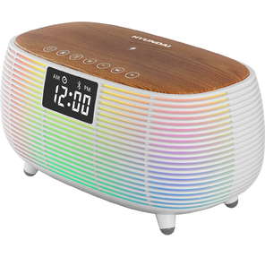 Радиобудильник Hyundai H-RCL231 белый LCD подсв:белая часы:цифровые FM